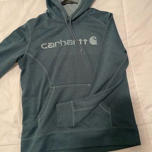 Medium blue Carhart hoodie